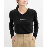 ブラック | トップス Tシャツ カットソー | Honeys