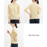 トップス Tシャツ ７分袖Tシャツ | Honeys | 詳細画像12 