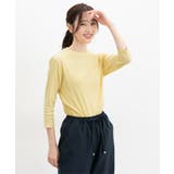トップス Tシャツ ７分袖Tシャツ | Honeys | 詳細画像4 
