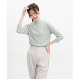 トップス Tシャツ ７分袖Tシャツ | Honeys | 詳細画像7 