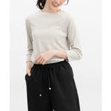 グレージュ | トップス Tシャツ ７分袖Tシャツ | Honeys