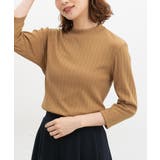 キャメル | トップス Tシャツ 7分袖Tシャツ | Honeys