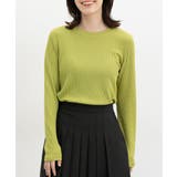 イエローグリーン | トップス Tシャツ ロンT | Honeys