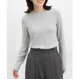 杢グレー | トップス Tシャツ ロンT | Honeys