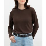 ブラウン | トップス Tシャツ ロンT | Honeys