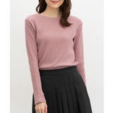 スモーキーピンク | 【ハニーズ】トップス Tシャツ ロンＴ | Honeys