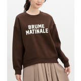 ブラウン | トップス スウェット 長袖 | Honeys