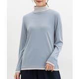 サックス | トップス カットソー 長袖 | Honeys