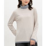 ライトベージュ | トップス カットソー 長袖 | Honeys