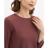 トップス Tシャツ 7分袖Tシャツ | Honeys | 詳細画像12