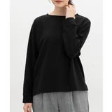 ブラック | トップス カットソー 長袖 | Honeys