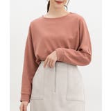 オレンジ | トップス カットソー 長袖 | Honeys