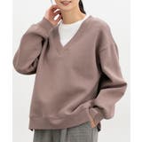 モカ | トップス スウェット 長袖 | Honeys