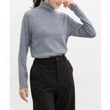 杢ブルー | トップス カットソー 長袖 | Honeys