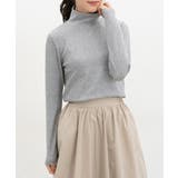 杢グレー | トップス カットソー 長袖 | Honeys