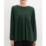 グリーン | トップス カットソー 長袖 | Honeys