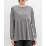 杢グレー | トップス カットソー 長袖 | Honeys