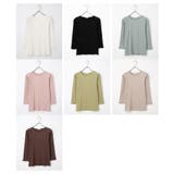 トップス Tシャツ 7分袖Tシャツ | Honeys | 詳細画像17