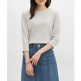 グレージュ | トップス Tシャツ ７分袖Tシャツ | Honeys
