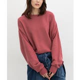 ダークピンク | トップス スウェット 長袖 | Honeys