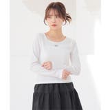 トップス カットソー 長袖 | Honeys | 詳細画像4 