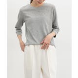 杢グレー | トップス Tシャツ 7分袖Tシャツ | Honeys