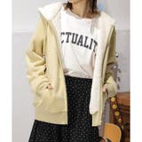 イエロー | 【ハニーズ】裏ボアジップパーカー | Honeys