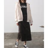 【ハニーズ】裏ボアジップパーカー | Honeys | 詳細画像4 