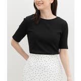 ブラック | トップス Tシャツ 半袖Tシャツ | Honeys