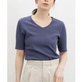 ブルー | トップス Tシャツ 半袖Tシャツ | Honeys