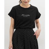 ブラック | トップス Tシャツ 半袖Tシャツ | Honeys