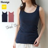 トップス タンクトップ UVカット | Honeys | 詳細画像1 