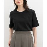 ブラック | トップス Tシャツ 半袖Tシャツ | Honeys