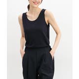 ネイビー | トップス タンクトップ UVカット | Honeys
