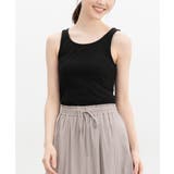 ブラック | トップス タンクトップ UVカット | Honeys