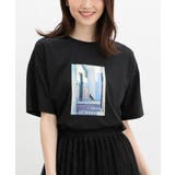 ブラック | トップス Tシャツ 半袖Tシャツ | Honeys