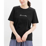 ブラック | 【ハニーズ】トップス Tシャツ カットソー | Honeys