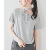 杢グレー | トップス カットソー 半袖 | Honeys
