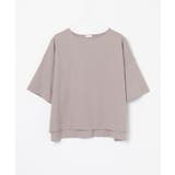 トップス Tシャツ 5分袖Tシャツ | Honeys | 詳細画像15