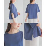 トップス Tシャツ 5分袖Tシャツ | Honeys | 詳細画像16