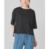 トップス Tシャツ 5分袖Tシャツ | Honeys | 詳細画像7