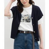オフ×グレー | トップス Tシャツ 半袖Tシャツ | Honeys