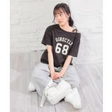 トップス Tシャツ 半袖Tシャツ | Honeys | 詳細画像7 