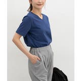 ブルー | トップス Tシャツ 半袖Tシャツ | Honeys