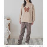 ルームウェア 部屋着 くまのがっこう | Honeys | 詳細画像11 