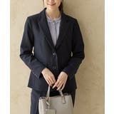 ネイビー | アウター セットアップ ウォッシャブル | Honeys