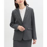 杢チャコール | アウター セットアップ ウォッシャブル | Honeys