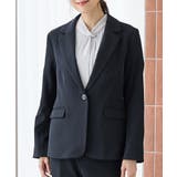 ネイビー | アウター ジャケット テーラード | Honeys