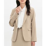 ダークベージュ | アウター ジャケット テーラード | Honeys