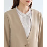 アウター ジャケット ノーカラージャケット | Honeys | 詳細画像14 